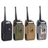 1000D Tactical Radio Walkie Talkie Pouch Waist Bag Holder Pocket Portable Interphone Holster Carry Bag For Camping