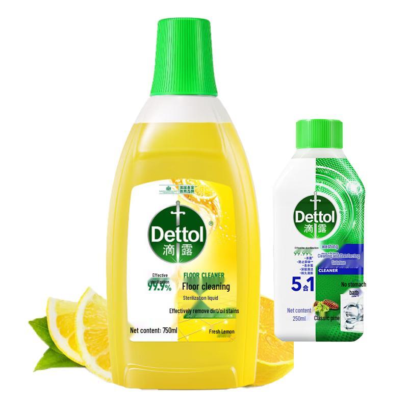Dettol Floor & Washing Machine Disinfectant Cleaner Set