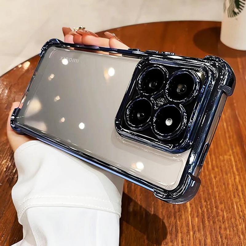 Case For Motorola Moto Edge 60 Edge60 Edge 50 Fusion Pro Neo Back Cover Electroplated Transparent Silicone Shockproof Bumper