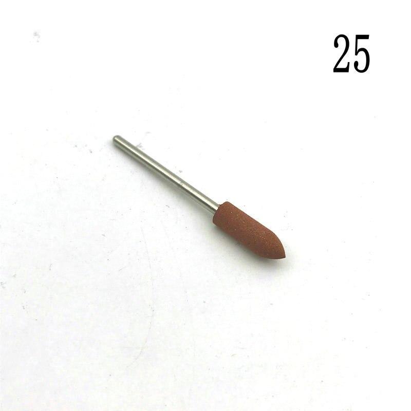 1pc Dental Rubber Silicone Polisher Nail Drill Bit Dental Silicon Rubber Burs Drill Accessories Foot Polishing Tools