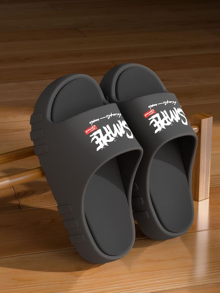 Slippers 2025 Indoor Bathroom Bath Non-slip Eva Cool Slippers Wear Flat Bottom Comfortable