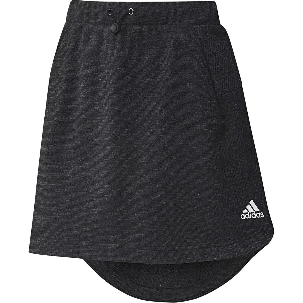 Adidas Fashionable Soft Comfortable Simple Casual Skirt Women Skirts Black DV2164