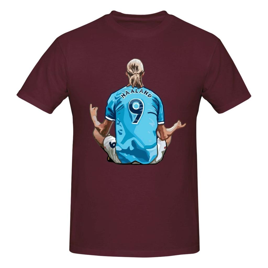 Erling Haaland Vintage T Shirts Graphic Y2k Anime Customized Tshirt For Unisex Wounisex Tops