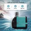 2500L/H Submersible Pump 50W Frequency Conversion Side Suction Submersible Water Pump for Aquarium EU Plug 220‑240V 60Hz