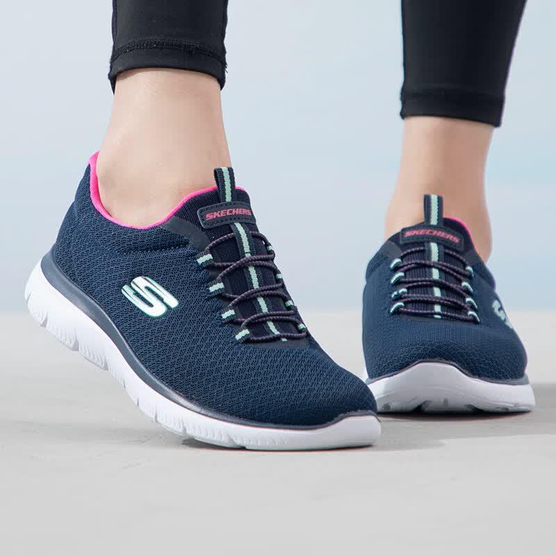 Skechers Women s 12980-NVHP Sport Walking Shoes EU 39