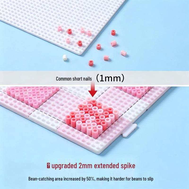 2.6mm Transparent Perler Bead Board - Wear-Resistant DIY Jigsaw Puzzle Craft Template