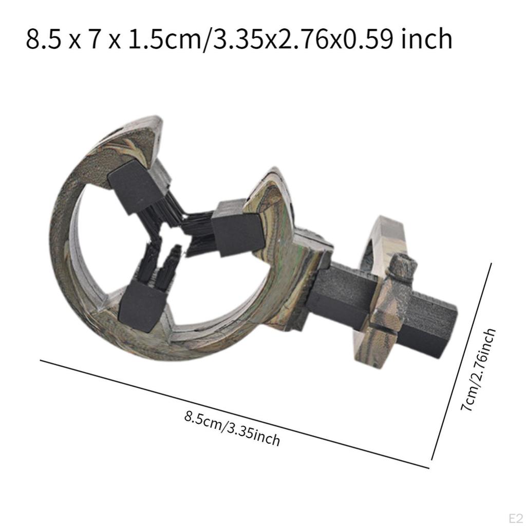 Luk Bow Brush Opěrka náhradní náhradní Lehký Recurve Levá a pravá ruka Kompaktní nastavitelné