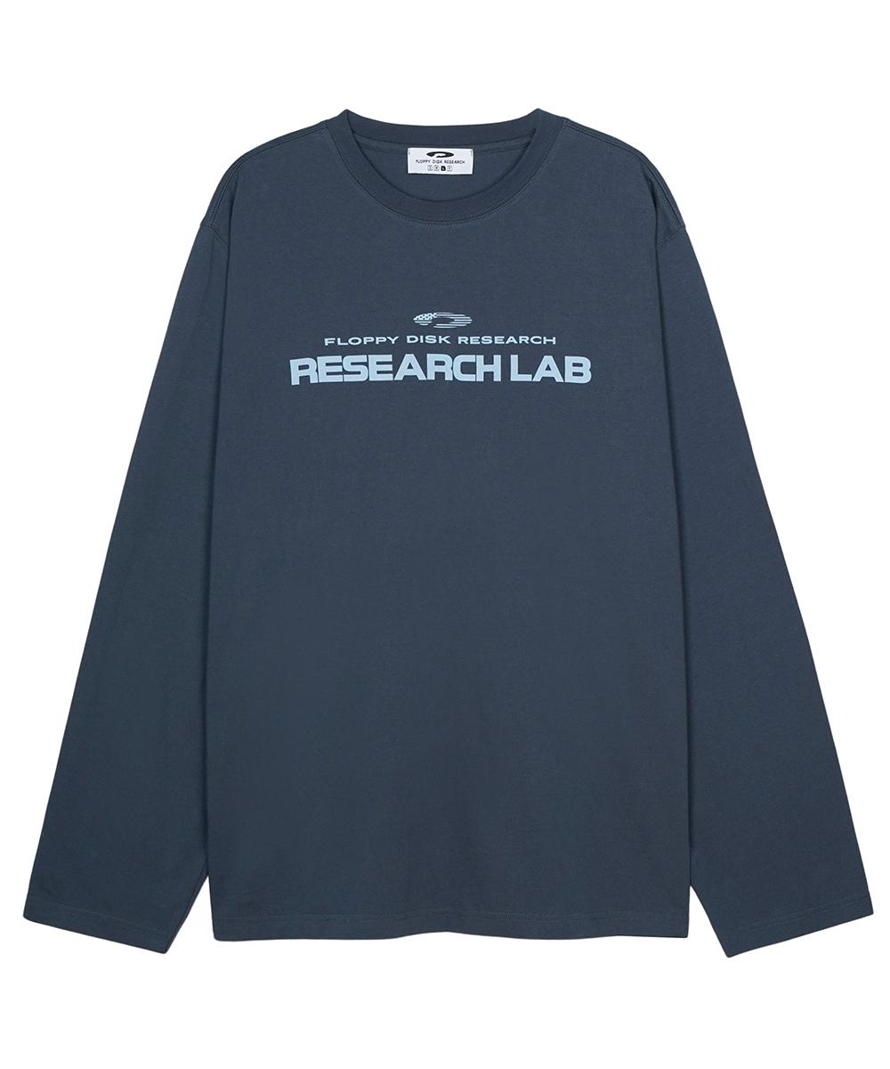 Fdr Usa Research Lab Logo Long Sleeve Slate Gray M