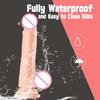 Remote Control Silicone Penis Dildo Vibration Telescopic Water Spray Realistic Super Strong Suction Cup Female Masturbation Toy