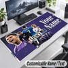 Cristiano Ronaldo Personalized Large Mouse Pad Custom Name Text Extended Desk Mat Gaming Mousepad