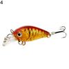 1 szt. 4,5 cm Realistyczne Crankbait Plastikowe twarde 3D Oczy Przynęta Przynęta wędkarska Hak wędkarski