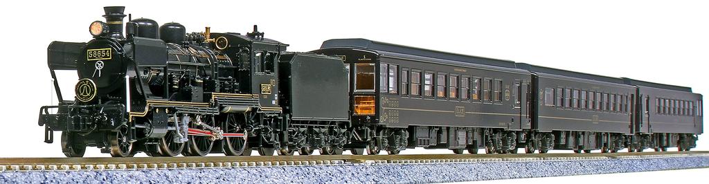 KATO N gauge series set Railway model passenger car 58654+50 "SL Hitoyoshi" 4-car 10-1727