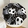 1PC Soccer Ball Automatic Open/Close Umbrella with Windproof, 8-Rib Sturdy Canopy, Durable Ribs, Fashionable Design,1278a