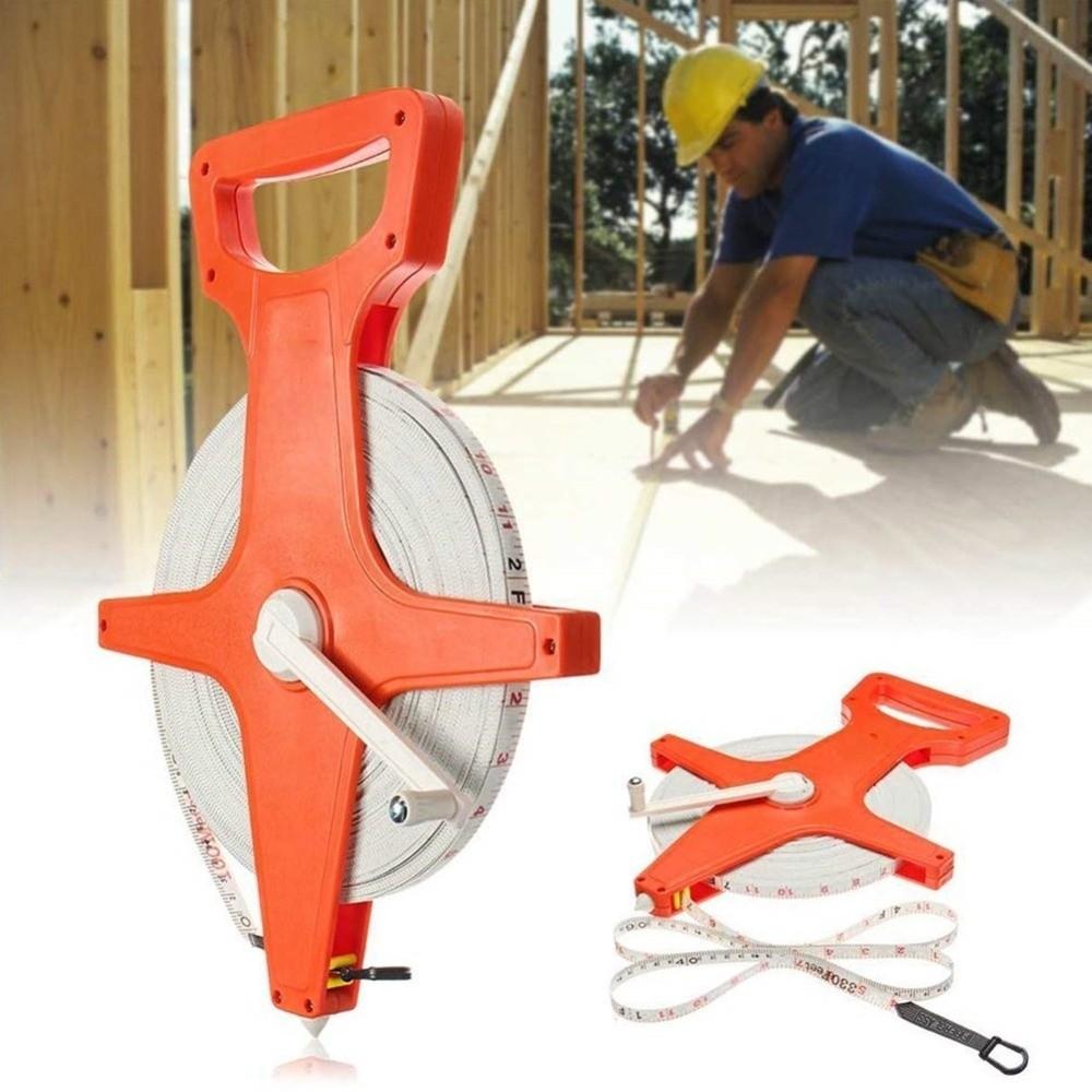 Metric Scale 100m Tape Measure Depth Measurement Measure Tool Measuring Ruler  Construction Sites