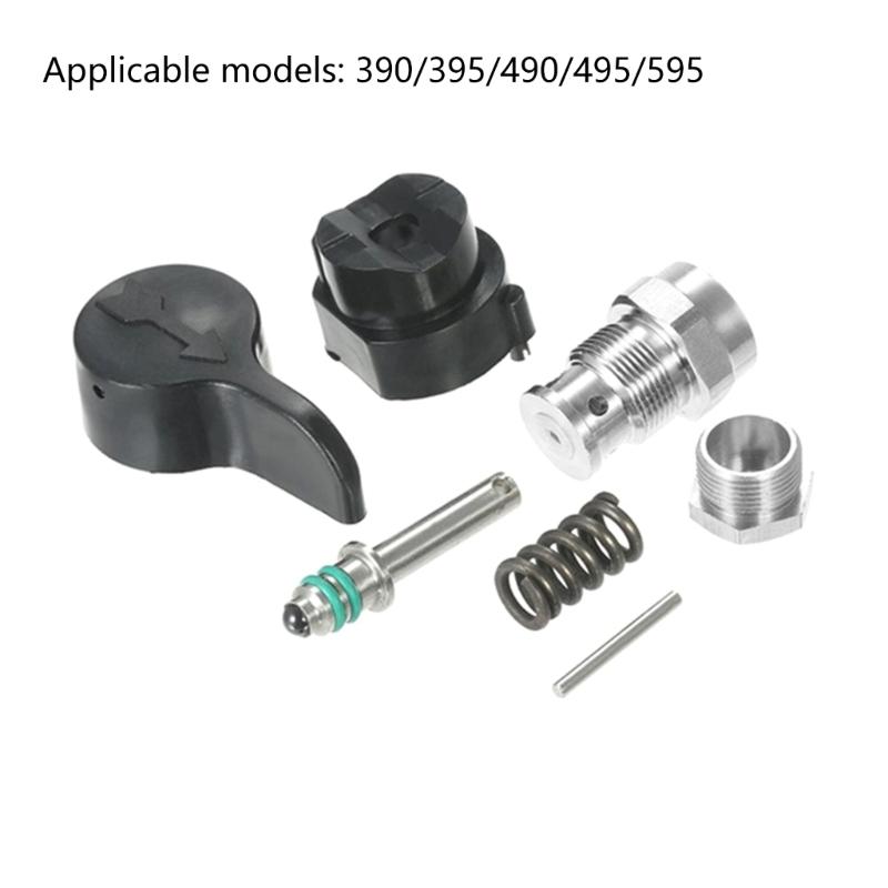 Heavy Duty Airless Sprayer Pressure Relief Drain Valves Kit for 390 395 490 495 595 Machines Corrosions Resistant Build