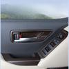 For Land Cruiser LC300 2022 2023 Peach Wood Grain Interior Trim Gear Head Cover Steering Wheel Frame Car Door Handle Sticker
