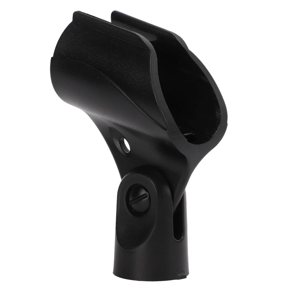 JD 12 Microphone Clip Plastic Adjustable Wireless Microphone Clip Holder With Adapter for Mic Stand