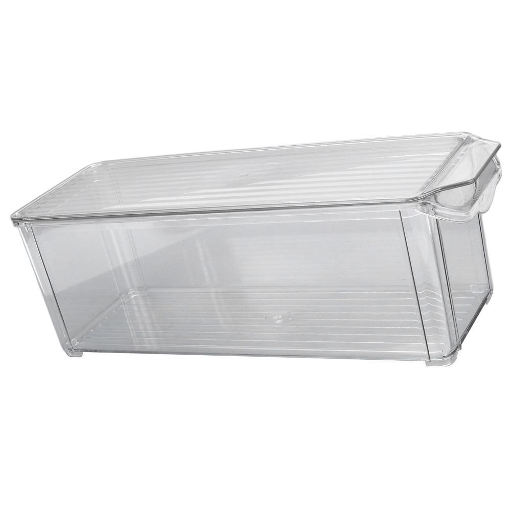 Transparent Clear Organizing Bin Plastic Storage Container Organizer Bin  Kitchen