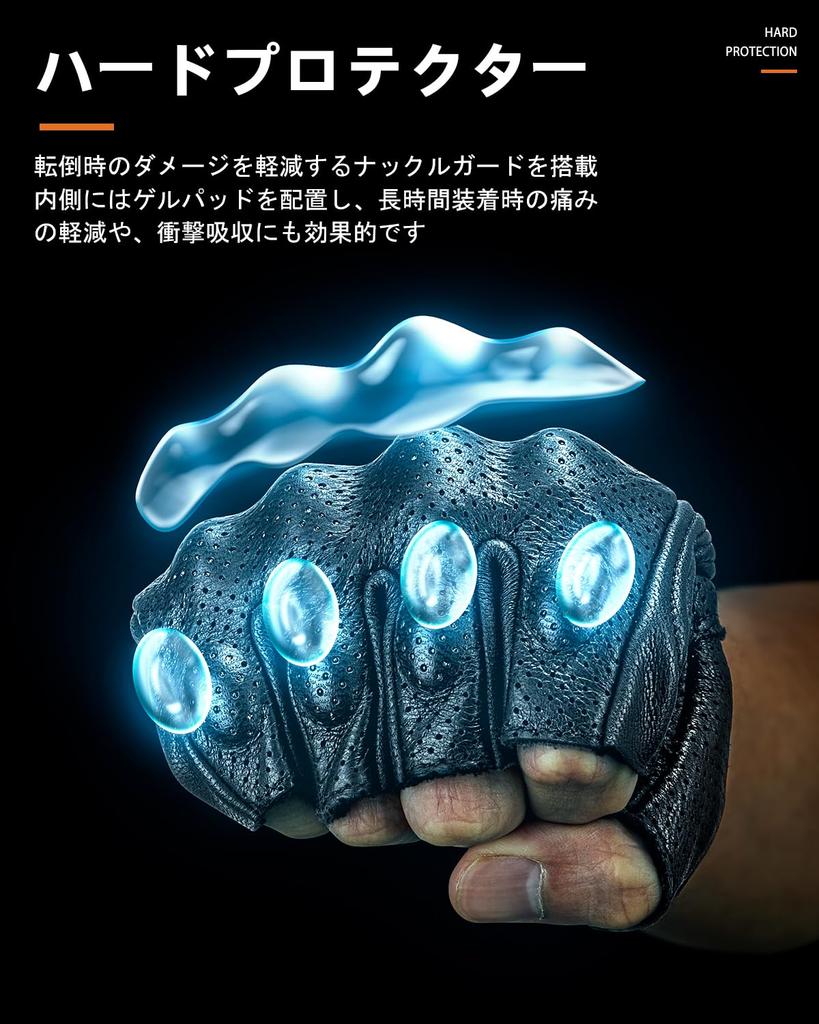 ROCKBROS Motorcycle Gloves, Genuine Leather, Summer, Spring and Autumn, Bike Gloves, Shockproof, Anti-slip, Mesh,