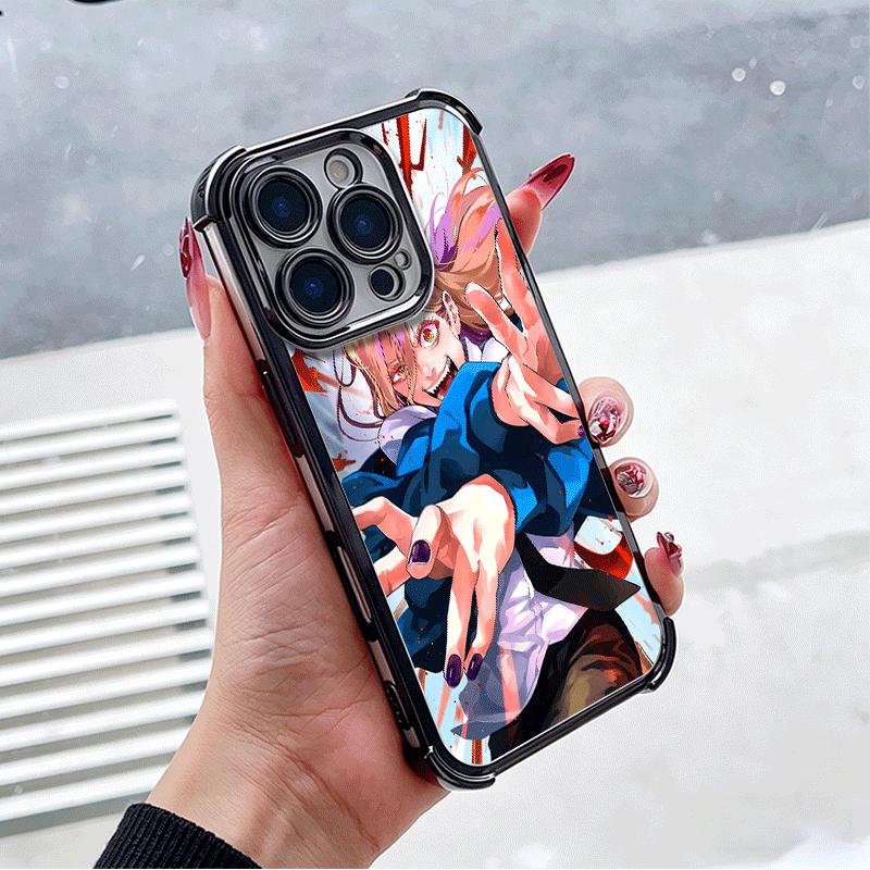Anime Character Power CSM Soft Phone Case For Xiaomi Poco X7 X8 Pro Max X6 X5 X3 F8 Ultra F7 M8 M7 M5S Redmi 15C 15A 15 14C 13C
