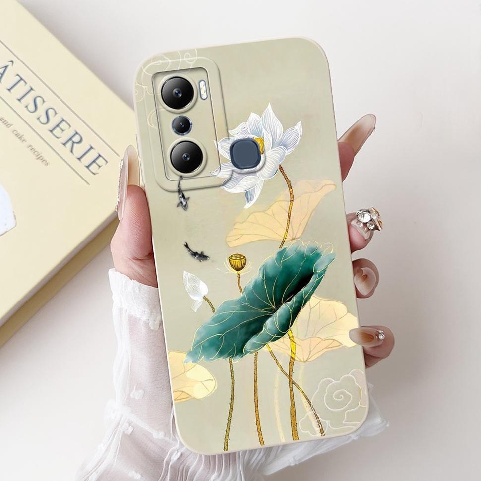 For Infinix Hot 20i Case X665C X665E Cover Silicone Soft Phone Case For Infinix Hot 20i 20 i Fundas Coque 6.6" Shockproof Bumper