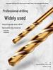 Stainless Steel Twist Drill Bit Set for Super Hard Steel (Sizes 3.1–4.0)
