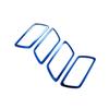 Stainless steel Car Interior Door Storage Box Decoration Frame Cover Trim For Chevrolet Holden Equinox 2017- accessories