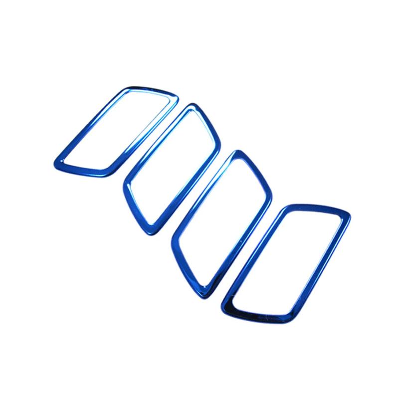Stainless steel Car Interior Door Storage Box Decoration Frame Cover Trim For Chevrolet Holden Equinox 2017- accessories