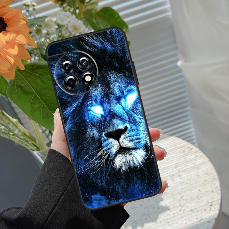 

King of jungle Lion Case For OnePlus Nord 5 CE 2 3 4 Lite N20 N30 OnePlus 13T 13R 15 13 12 11 10 10T 8T 15R Cover OnePlus 8Pro
