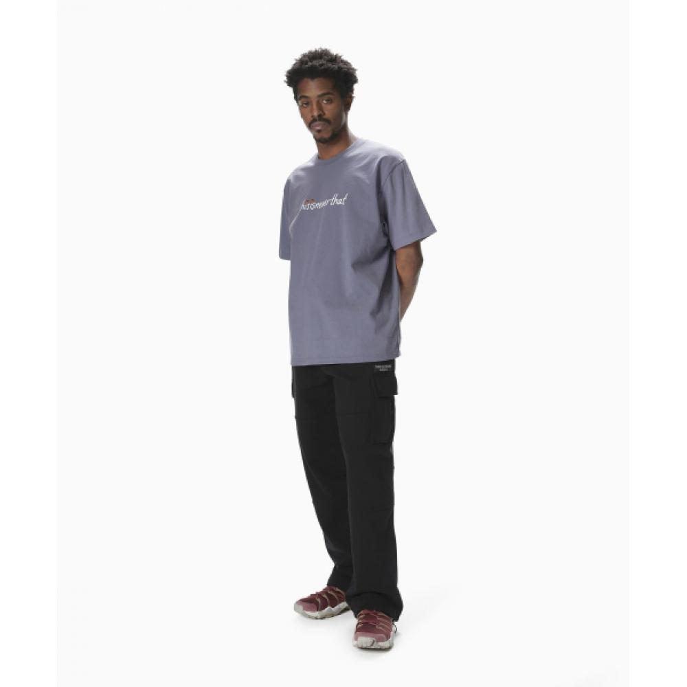Thisisneverthat Dunk Hoop Tee Purple Grey