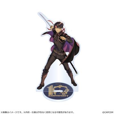 CAPCOM Great Ace Attorney Jubiläums-Acrylaufsteller Asogi Kazuma H131 x B72 x T50mm Acryl ~10. Bankett~ Ca.