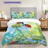 Insect Pattern Bedding Quilt Set Quilt Cover Pillowcase Home Decoration Birthday Gift (1 * Duvet Cover + 2 * Pillowcase, Without Core)