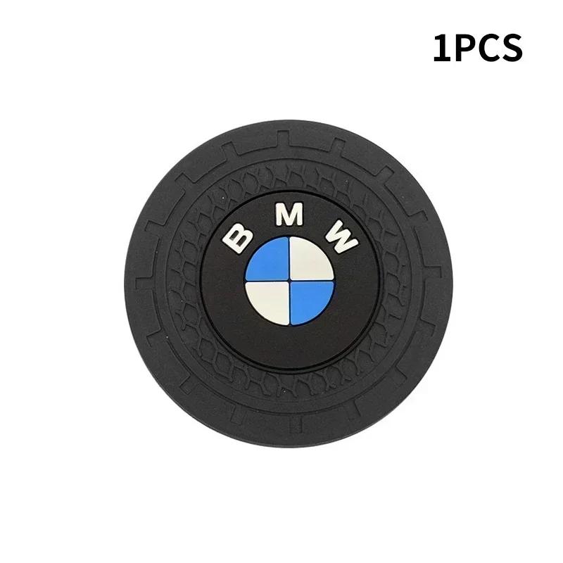

2025 2025 Car For BMW 2pcs Car Coasters Water Cup Holder Pads Cup Slot Non-Slip Mat For bmw e46 e39 e90 e60 e30 f10 f11 f20 f30