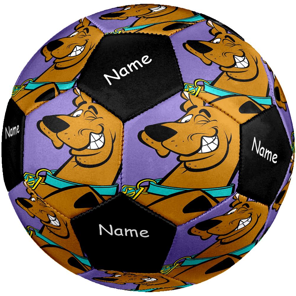 Custom Name Scooby Doo Theme Size 5 Soccer Ball, Suitable for Both Indoor and Outdoor Matches, a Gift Suitable for Everyone.