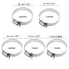 50/75/100/150/200mm Stainless Steel Worm Drive Hose Clamp  Pipe Water Tube Clip Metal Clamps Tube Woodworking Tool