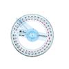 360 Degrees Protractor With Swing Arm Full Circle Pointer Angle Ruler Math Geometry Drafting Tools Multifunctional Drawing Ruler