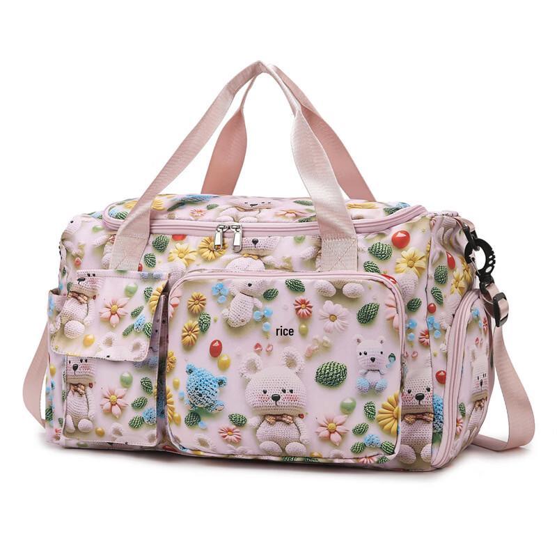 Женская милая легкая дорожная сумка с мультяшным принтом