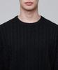 Musinsa Standard Cable Crew Neck Knit [Black]