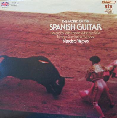 LP Schallplatte NARCISO YEPES Welt der spanischen Gitarre STS15224 LONDON 1977 US Klassik Gebraucht