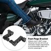 360 Degree Motorcycle Footpeg Extension Bracket Kit for Ing, Heavy