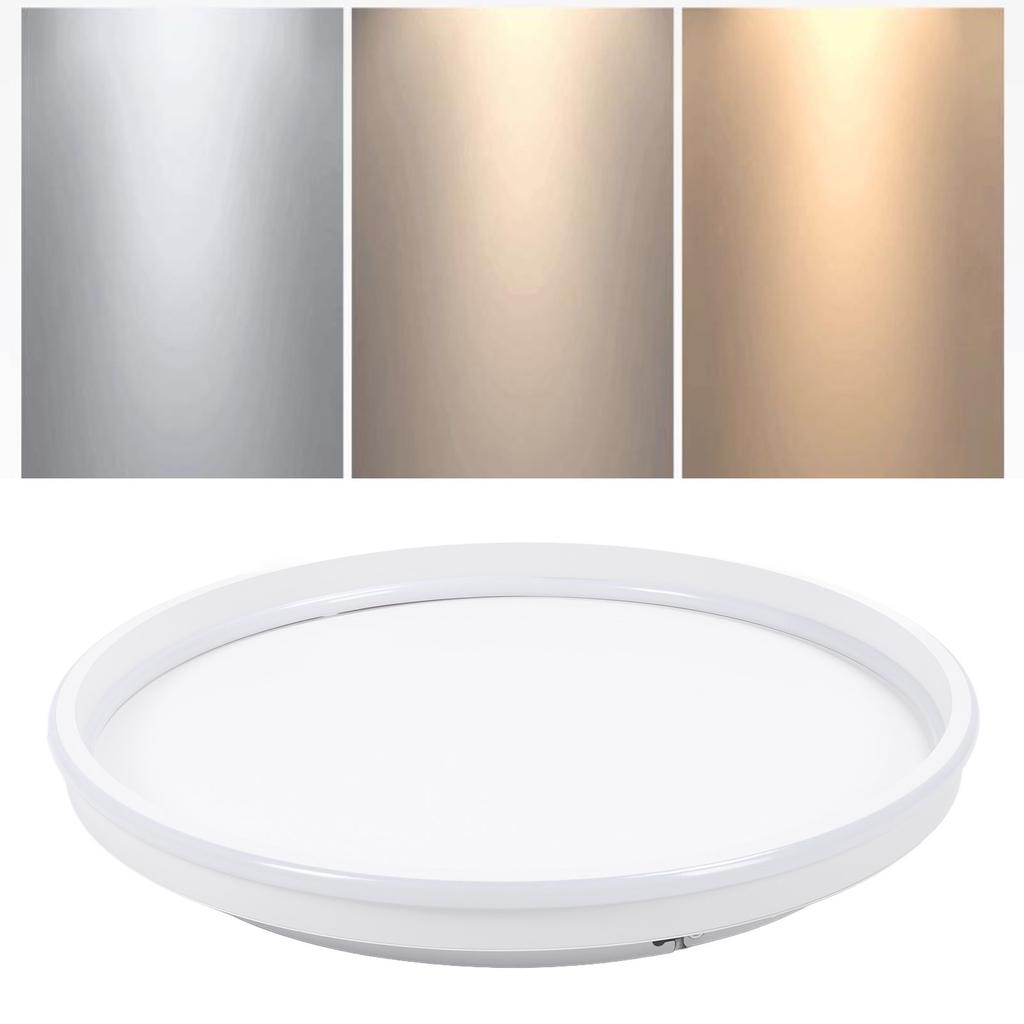 LED Flush Mount Ceiling Lamp Dimmable Modern Remote Control Round Kitchen Lighting Fixture for Bedroom Hallway Living Room