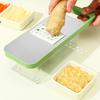 New Multifunctional Vegetable Cutter, 6 Blades Portable Mandoline For Kitchen, Adjustable Vegetable Cutter With Stainless Steel Blades
