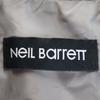 NEIL BARRETT Flight jacket S gray Parker Men's Used