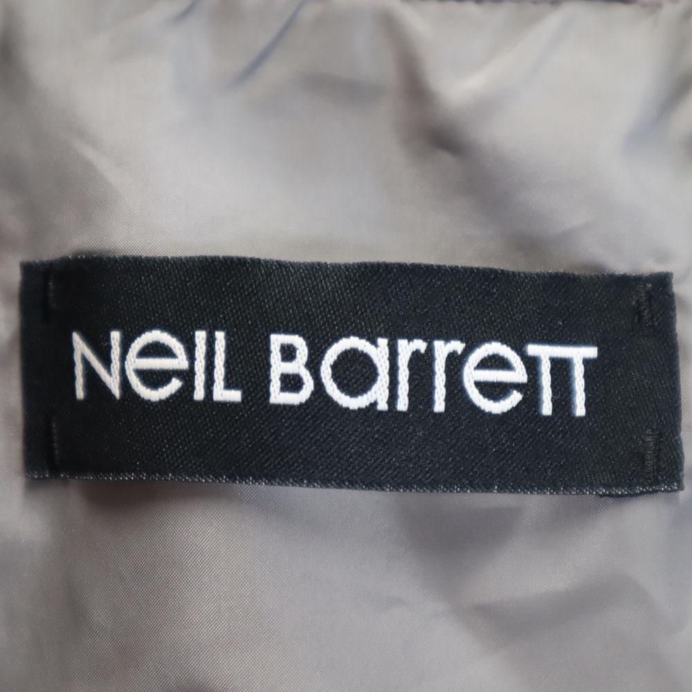 NEIL BARRETT Flight jacket S gray Parker Men's Used