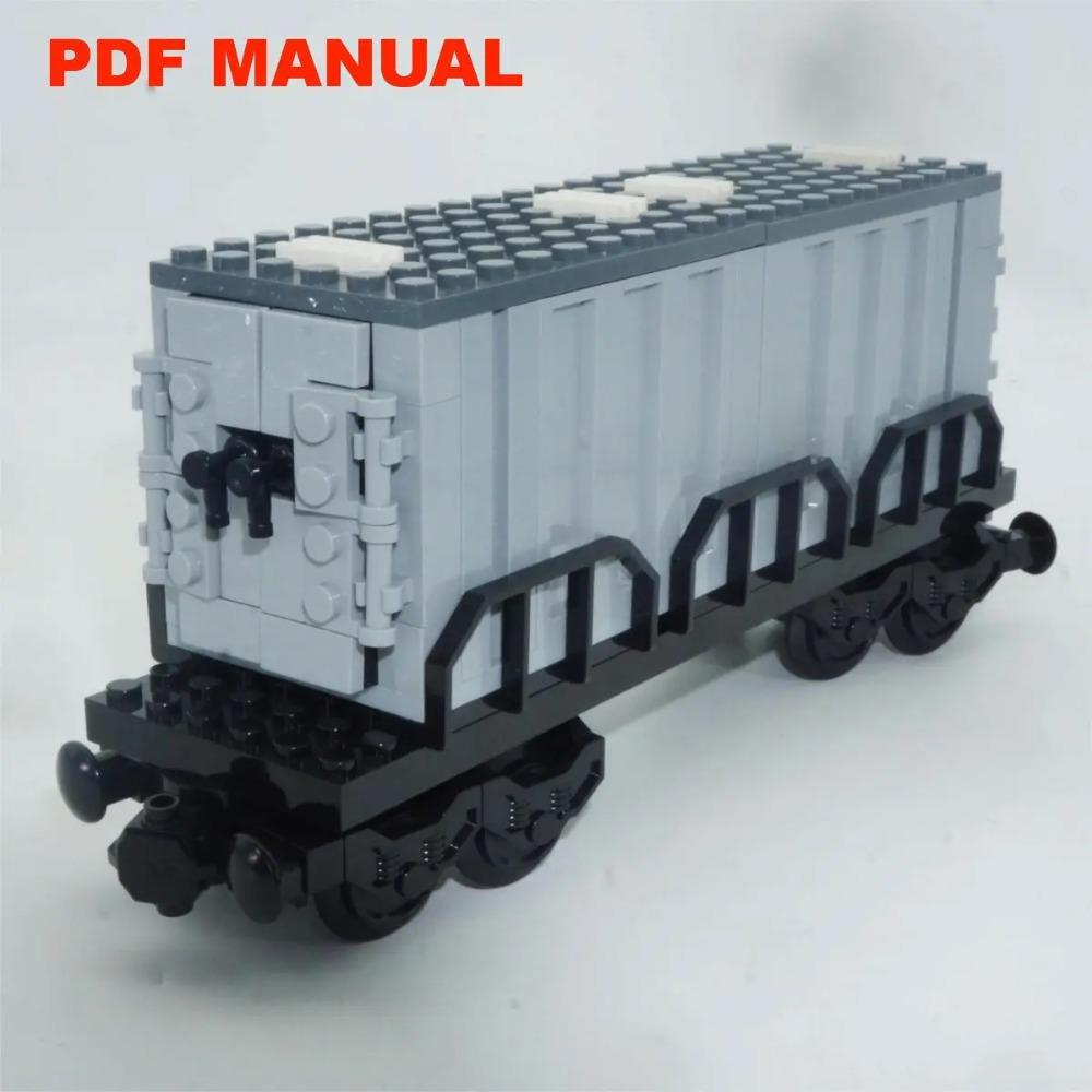 High-Tech MOC Train Motor Set 88002 Technical Building Block Train Carriage Base Tracks Power Functions Parts Kids Toys
