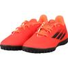Adidas X Speedflow.4 Mesh TF Durable Low-Top Soccer Shoes Kids Soccer Shoes Red FY3327
