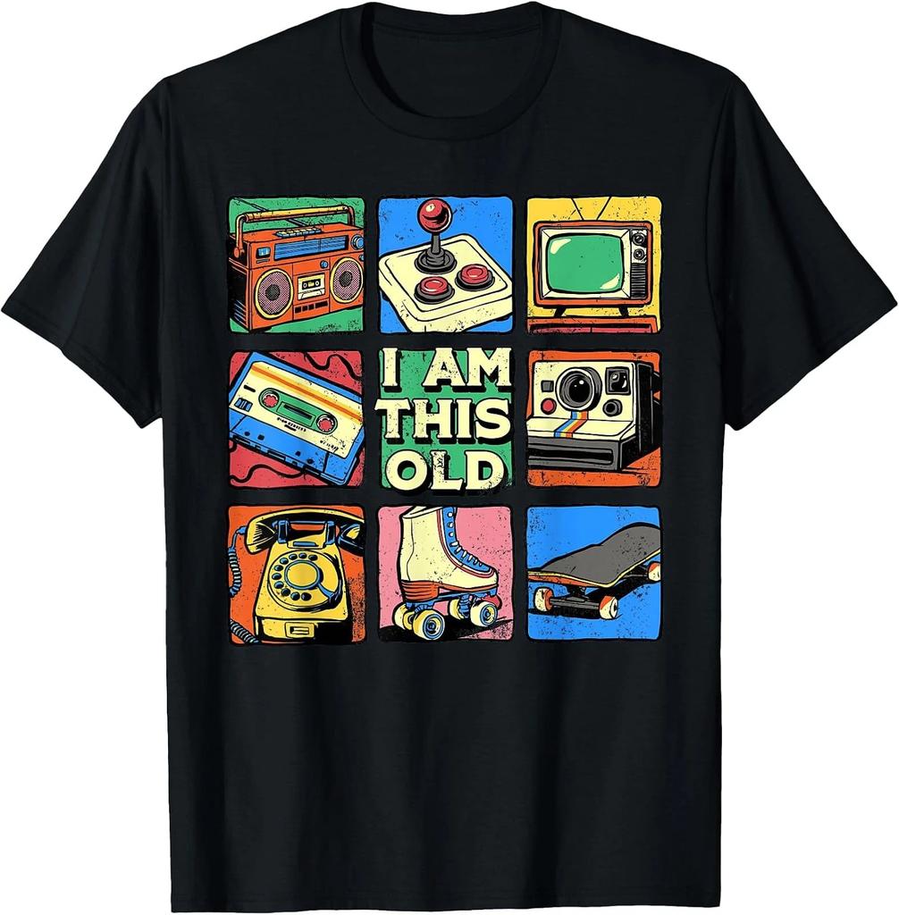 Retro 80s 90s Nostalgia Cassette Tape T-Shirt for Vintage Style Lovers