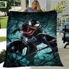 1pc Venom Printing Blanket - Soft, All-Season Throw for Living Room, Bedroom,Personalized Gift with Adorable Cartoon Design