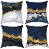 New Summer Hot-selling Light Luxury Series Simple Marble Sofa Bedside Cushion Pillow Cover