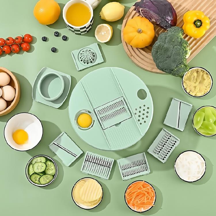 Space Saving High Capacity Double Basket Salad Spinner Food Safe Stainless Steels Hand Operated Dryer